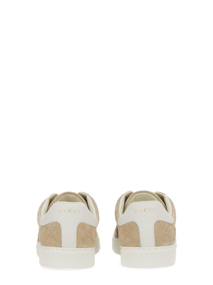 GUCCI ACE SNEAKER WITH WEB DETAIL