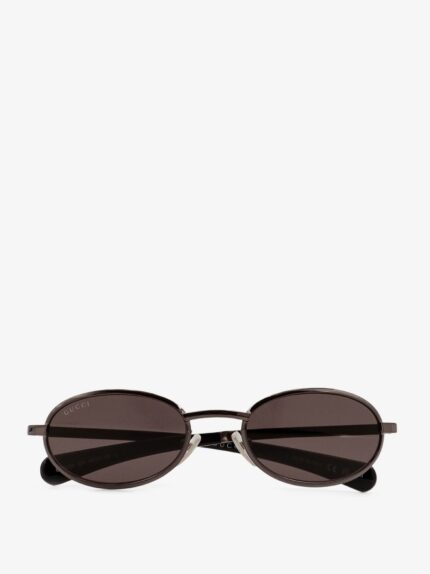 Gucci Acetate Sunglasses With Metal Profiles