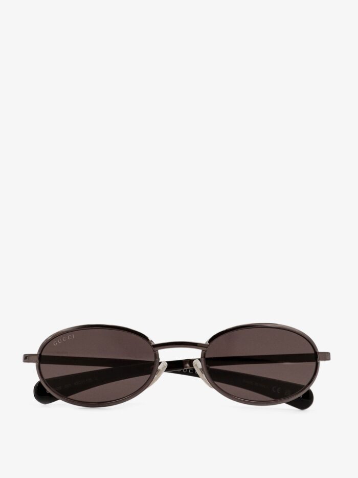 Gucci Acetate Sunglasses With Metal Profiles