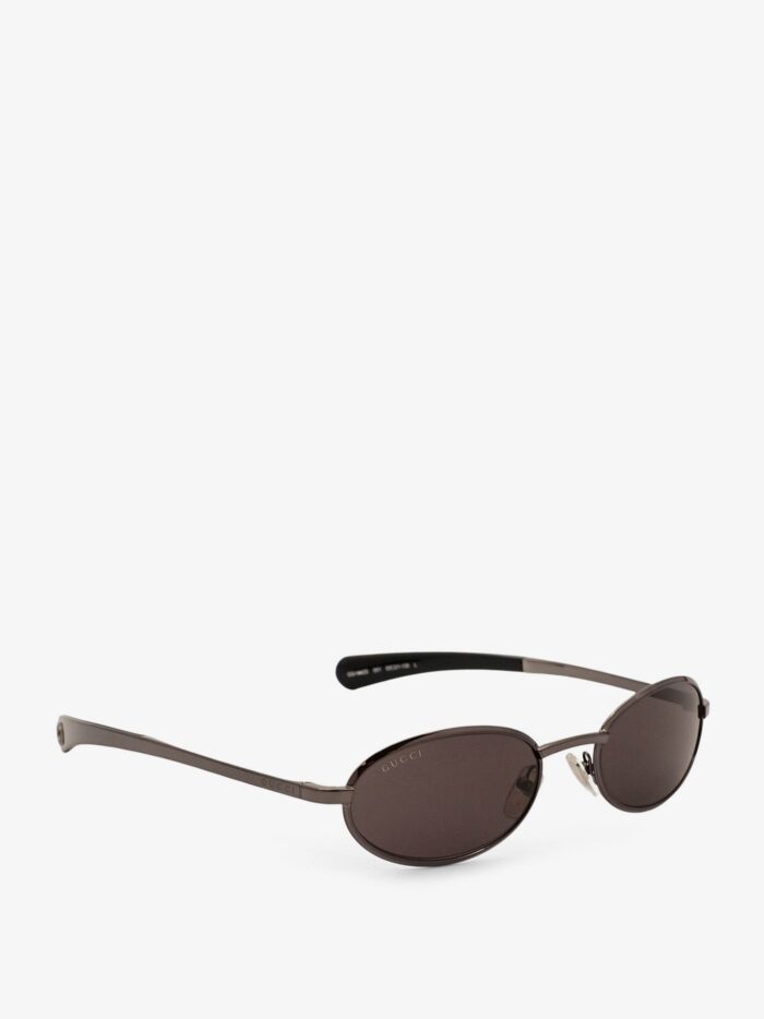 Gucci Acetate Sunglasses With Metal Profiles
