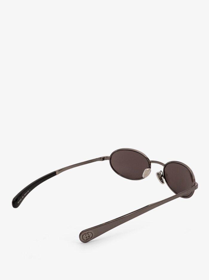 Gucci Acetate Sunglasses With Metal Profiles