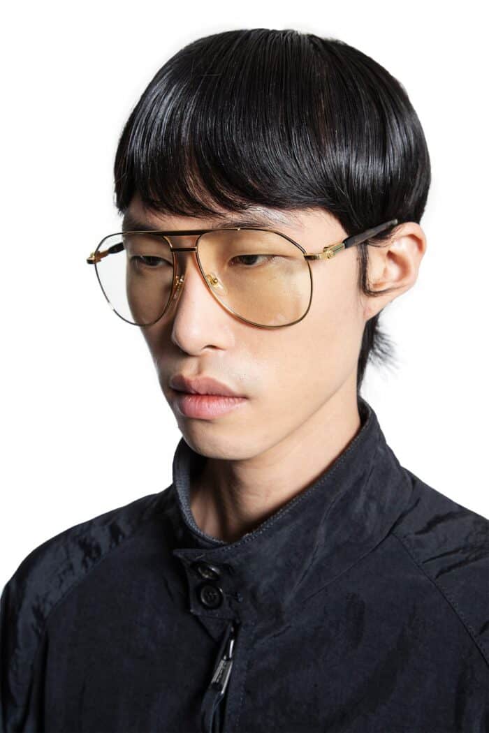 GUCCI Aviator Frame Glasses