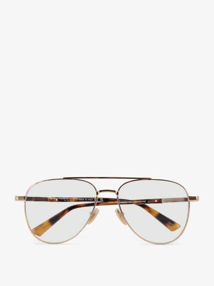 Gucci Aviator Metal Glasses