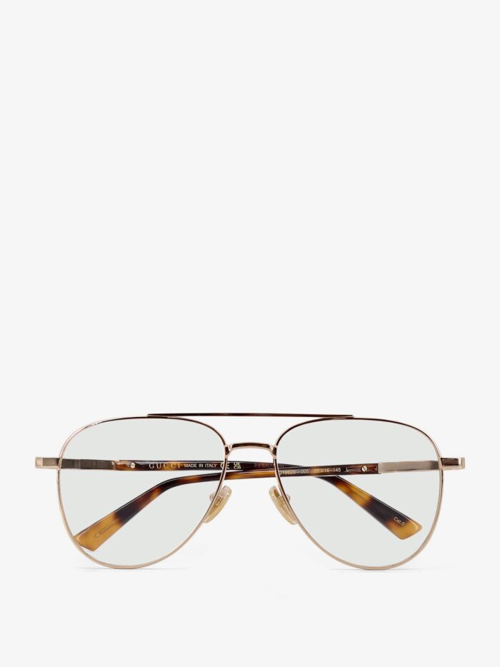 Gucci Aviator Metal Glasses