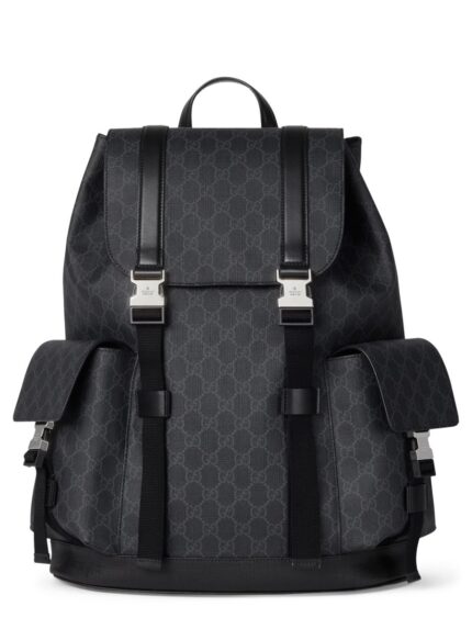 Gucci BACKPACK GG BLACK LARGE SIZE
