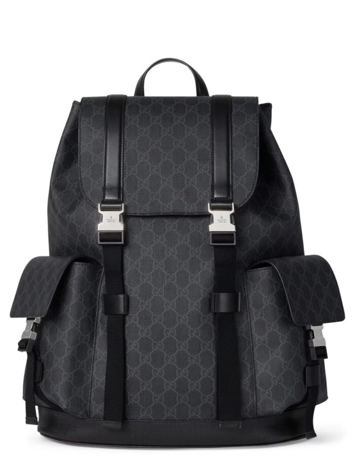 Gucci BACKPACK GG BLACK LARGE SIZE