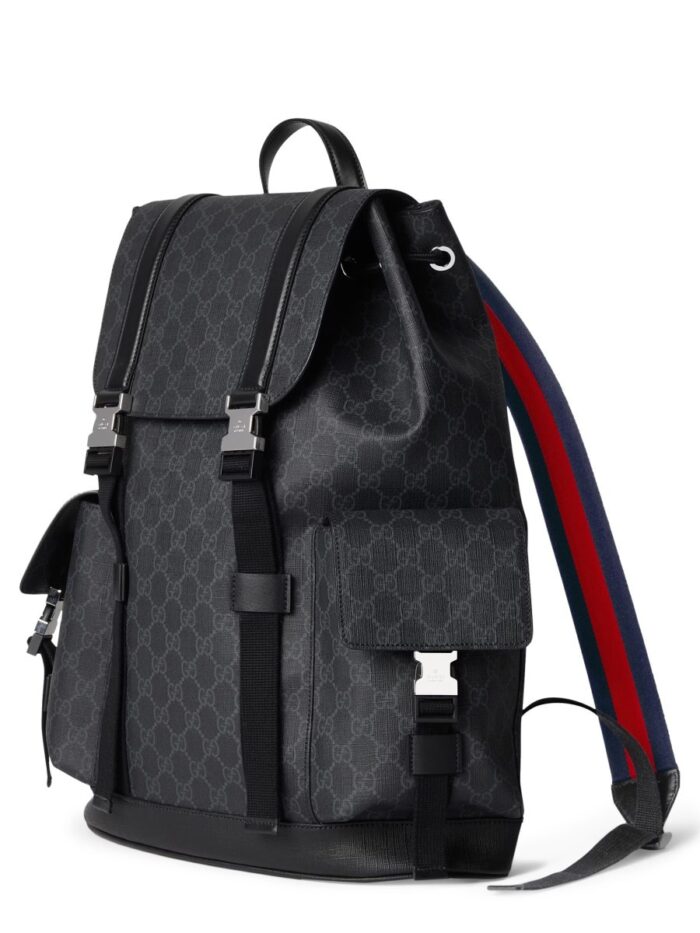 Gucci BACKPACK GG BLACK LARGE SIZE