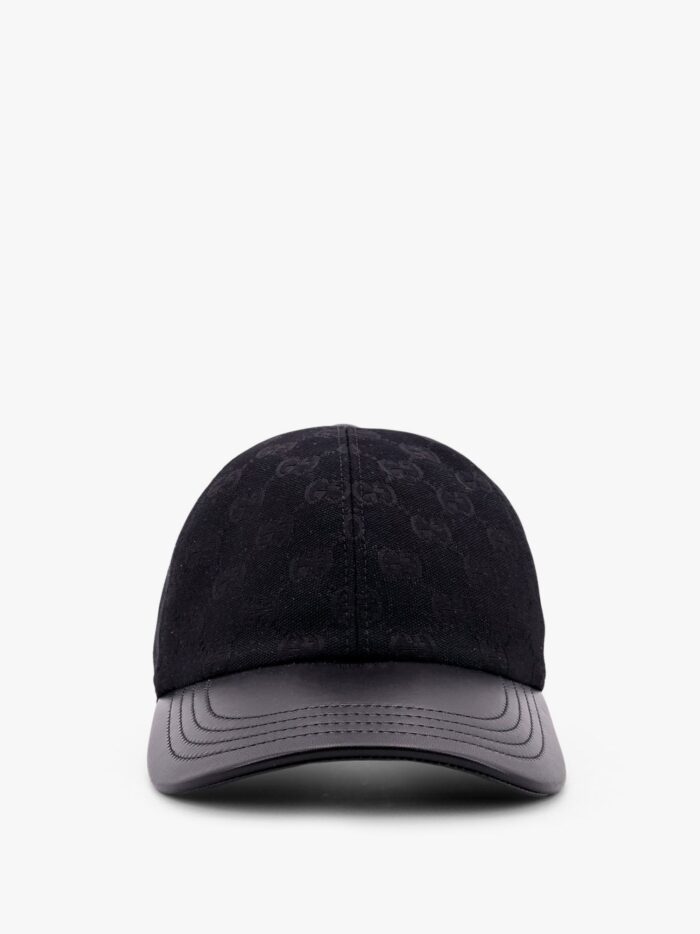 Gucci Baseball Cotton Blend Hat With GG Motif