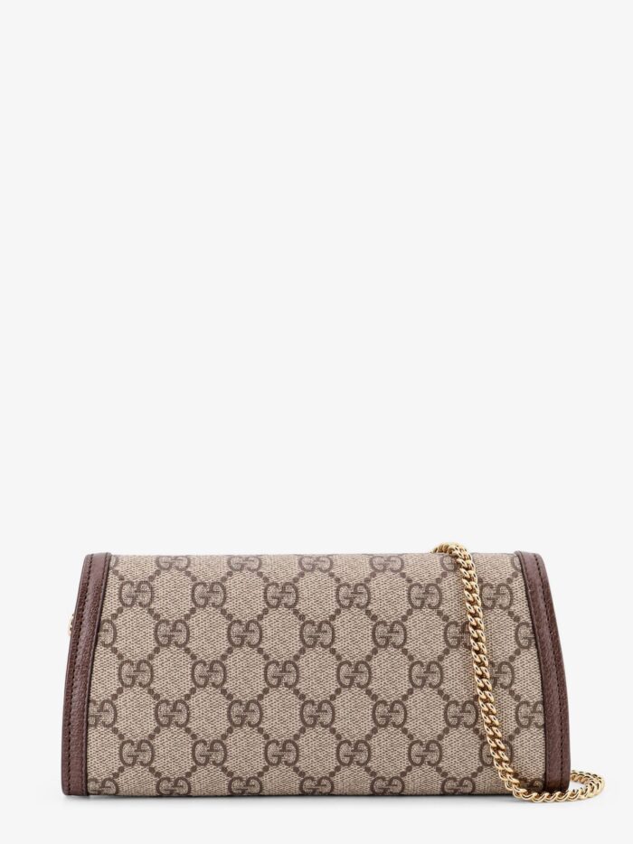 Gucci Blondie GG Supreme Fabric And Leather Shoulder Bag