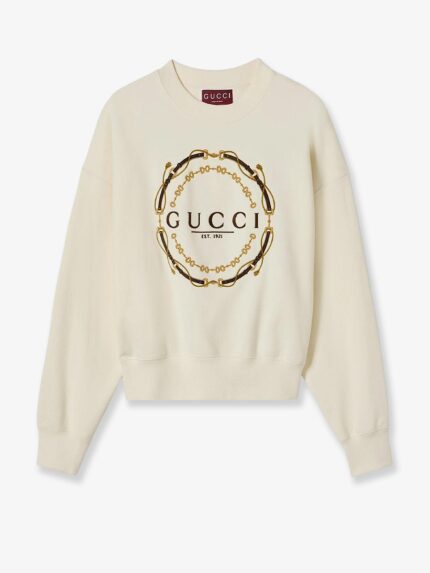 Gucci Brushed Cotton Jersey Sweatshirt