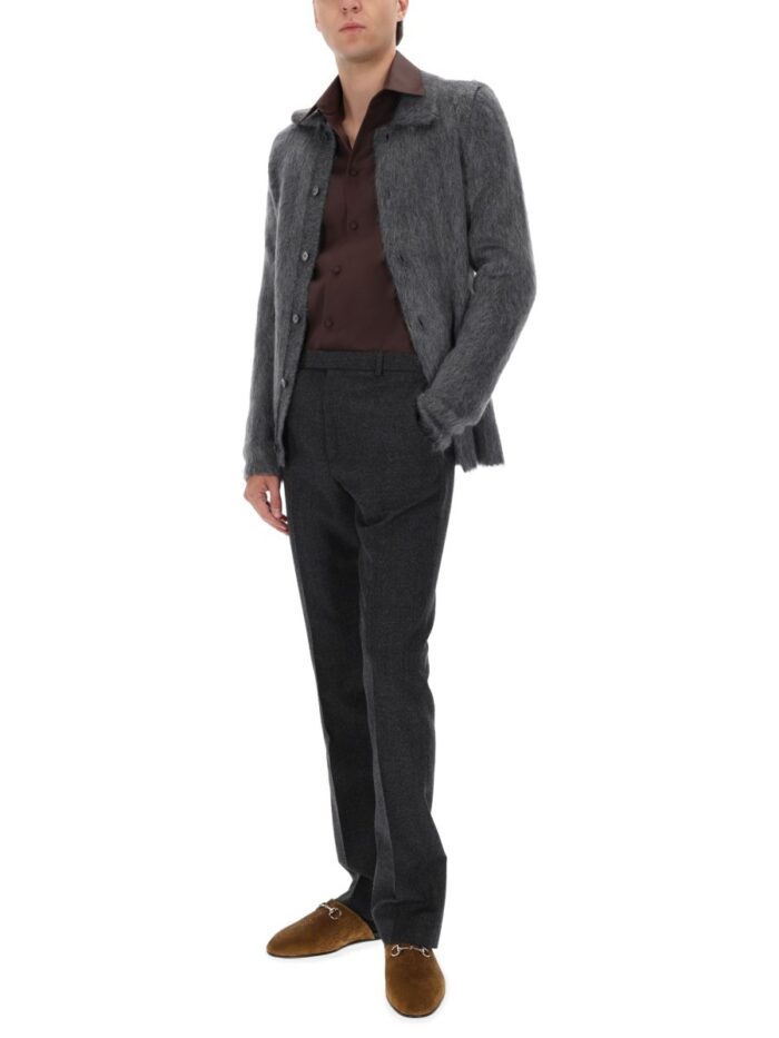 Gucci BRUSHED WOOL CARDIGAN