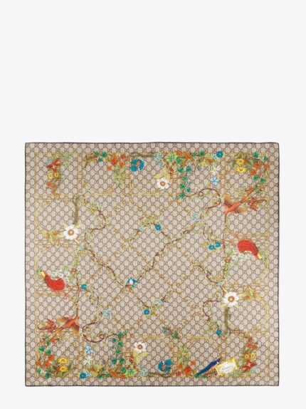 Gucci Cage GG Silk Foulard