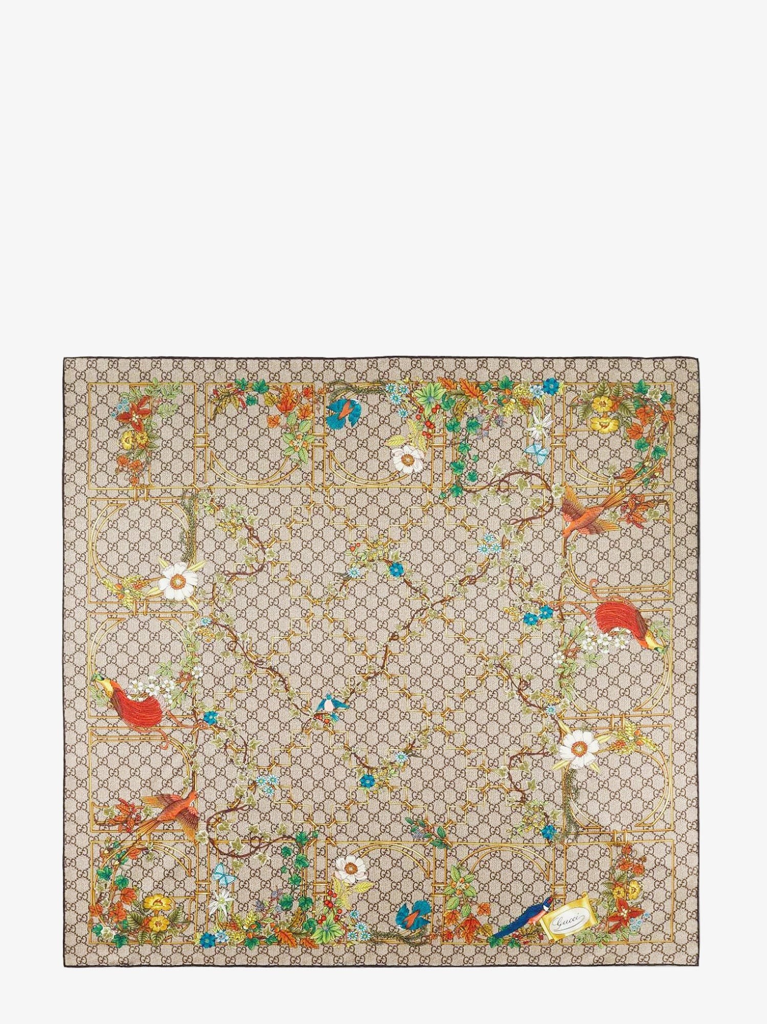 Gucci Cage GG Silk Foulard