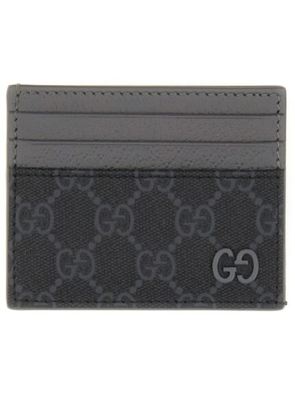 Gucci CARD HOLDER WITH GG DETAIL
