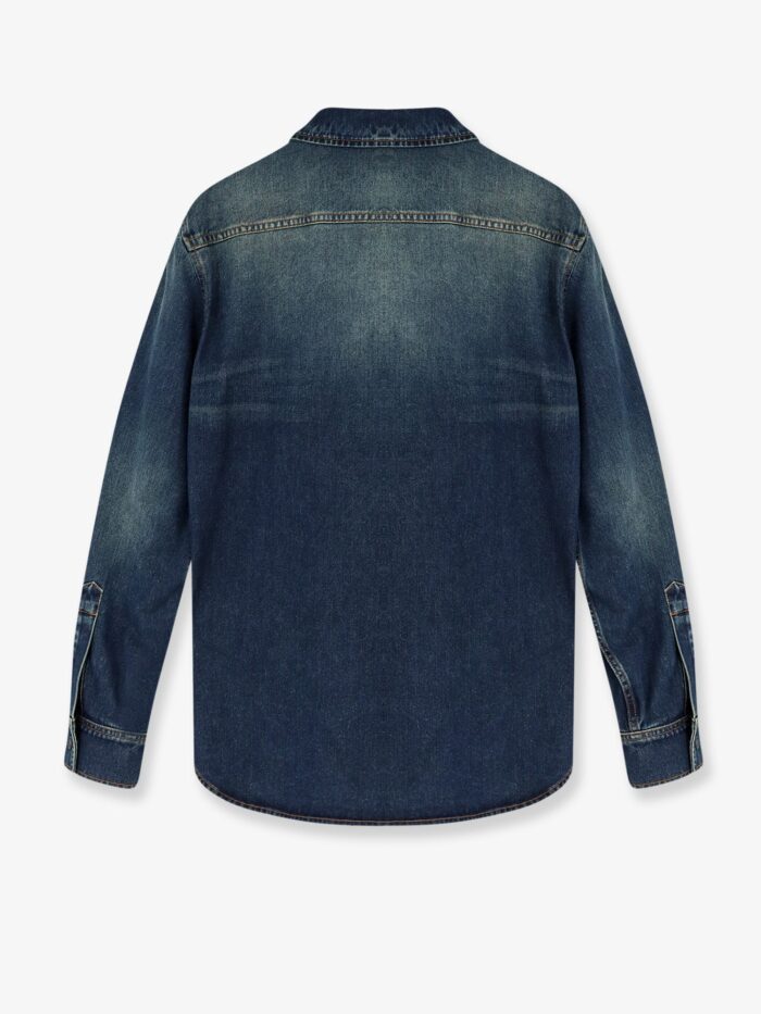 Gucci Certified Washed Cotton Denim Shirt