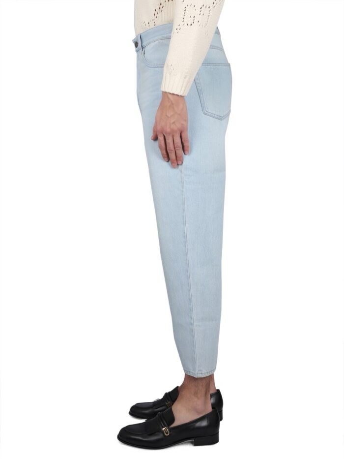 Gucci CLOSE-FITTING DENIM PANTS