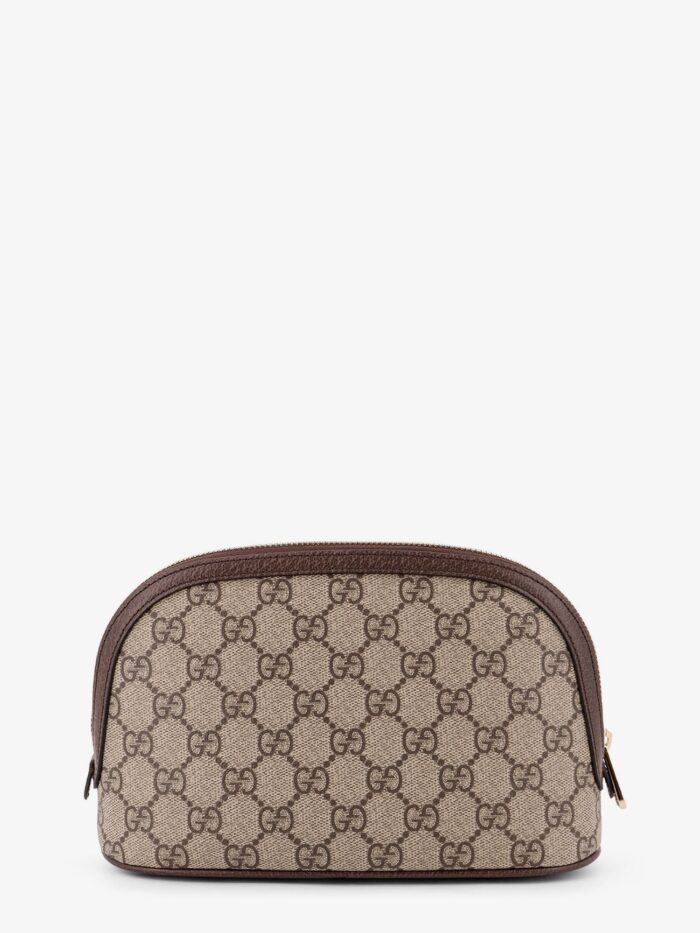 Gucci Coated Canvas Beauty Case With GG Motif