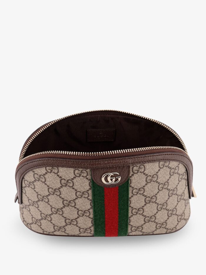 Gucci Coated Canvas Beauty Case With GG Motif
