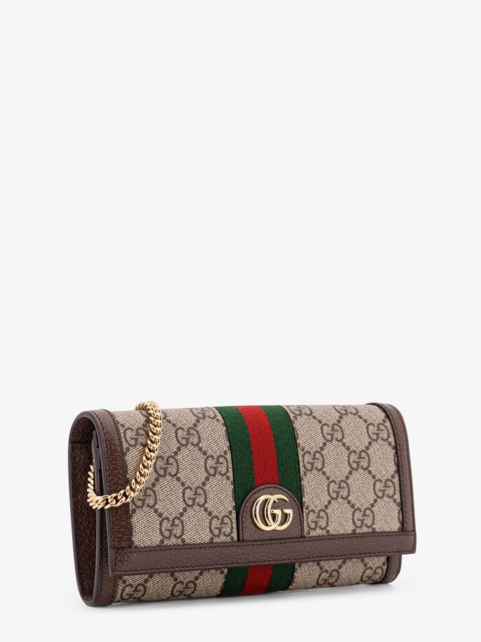 Gucci Coated Canvas Ophidia Crossbody Bag With GG Supreme Motif