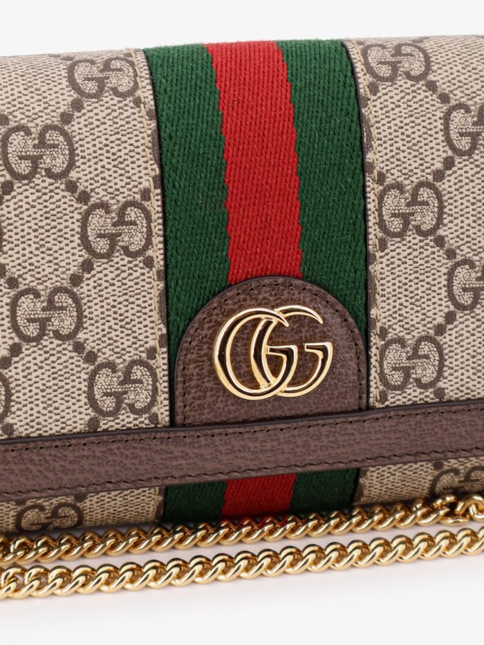 Gucci Coated Canvas Ophidia Crossbody Bag With GG Supreme Motif