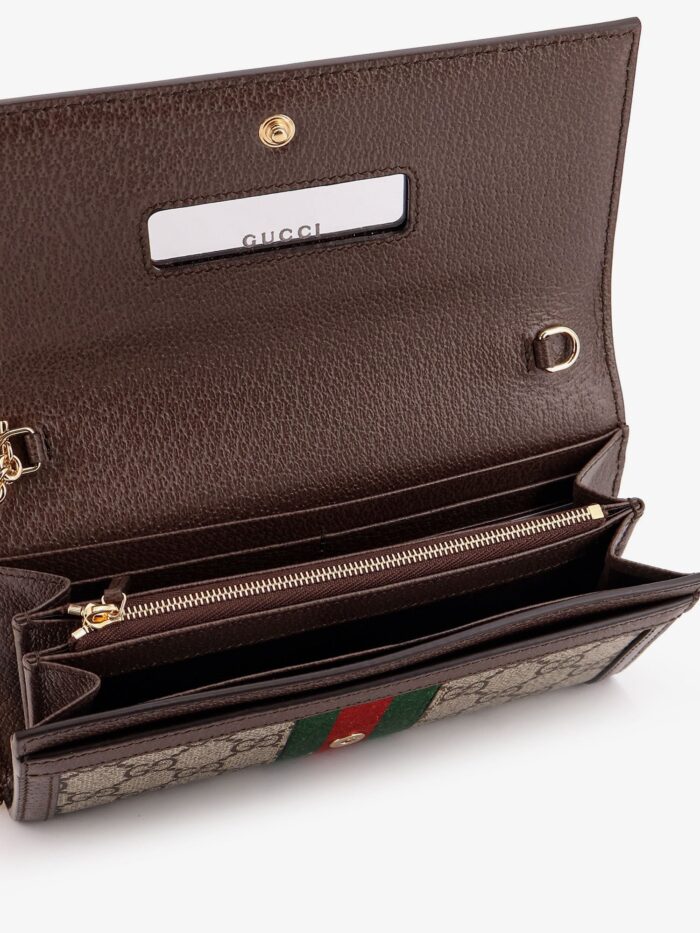 Gucci Coated Canvas Ophidia Crossbody Bag With GG Supreme Motif