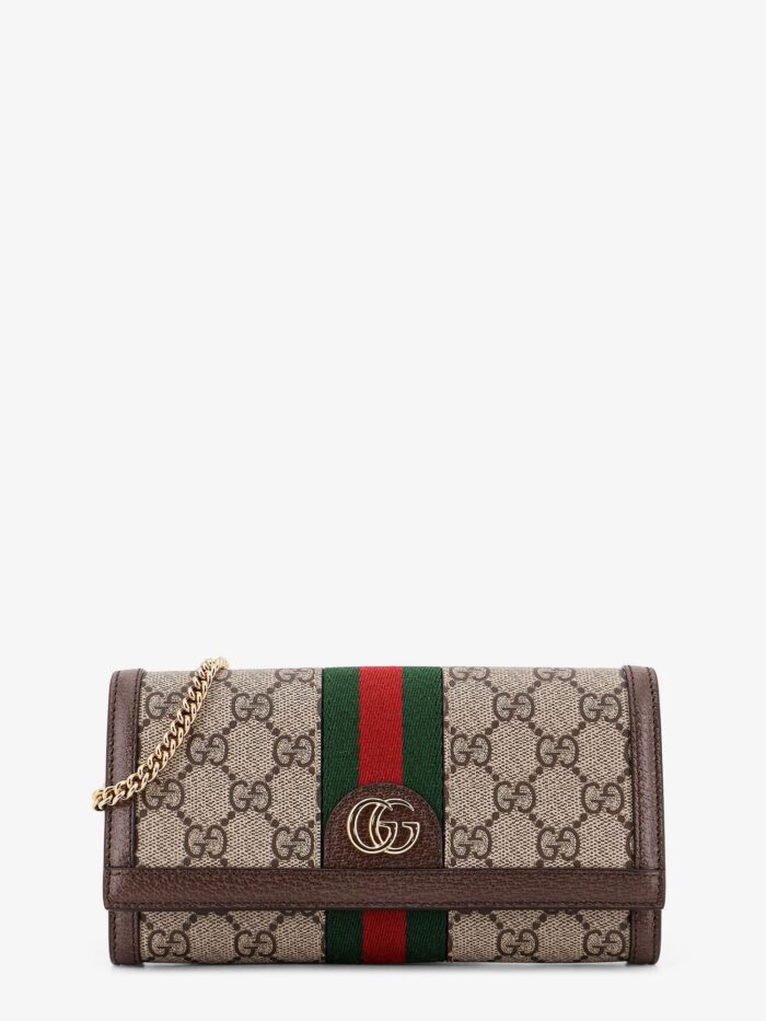 Gucci Coated Canvas Ophidia Crossbody Bag With GG Supreme Motif