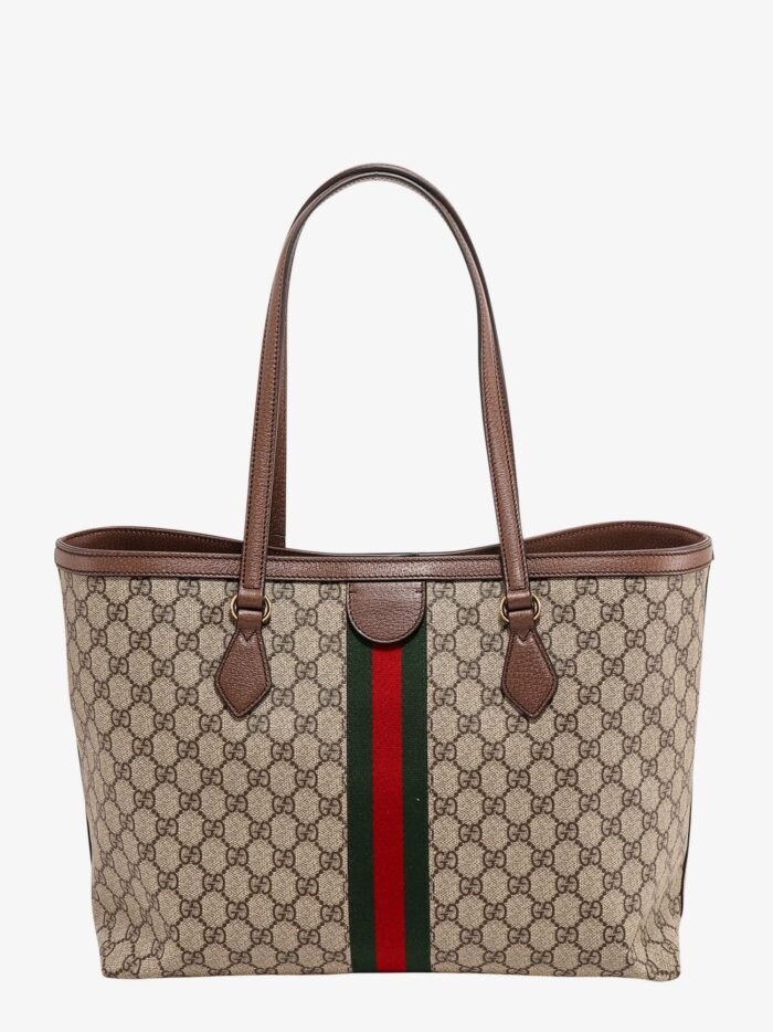 Gucci Coated Canvas Ophidia Shopping Bag With Supreme GG Fabric