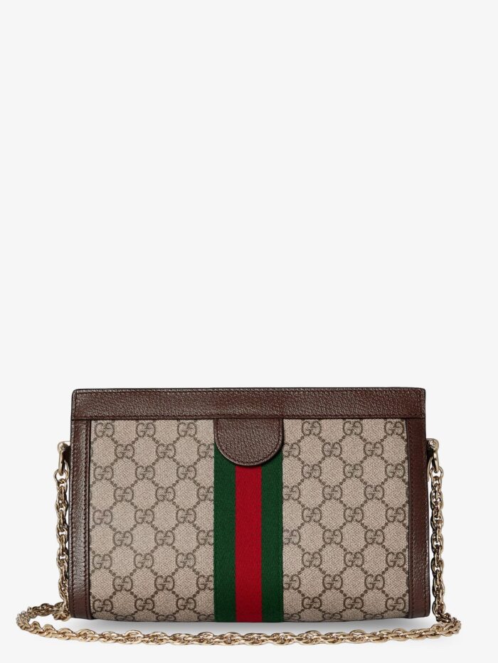 Gucci Coated Canvas Ophidia Shoulder Bag