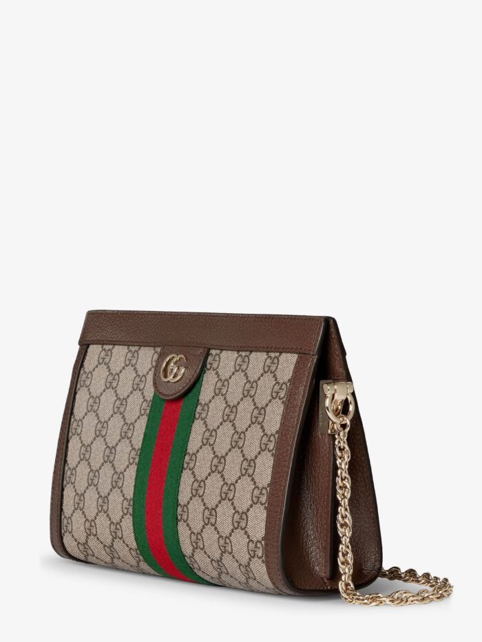Gucci Coated Canvas Ophidia Shoulder Bag