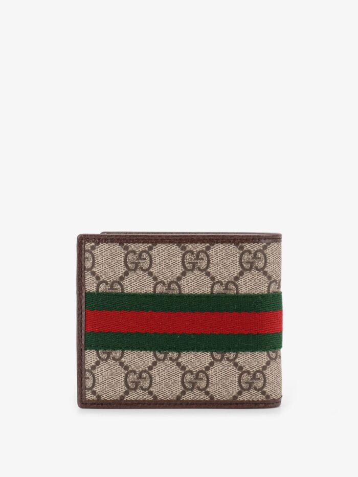 Gucci Coated Canvas Wallet With GG Motif