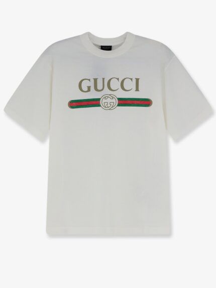 Gucci Cotton And Silk Blend T-shirt