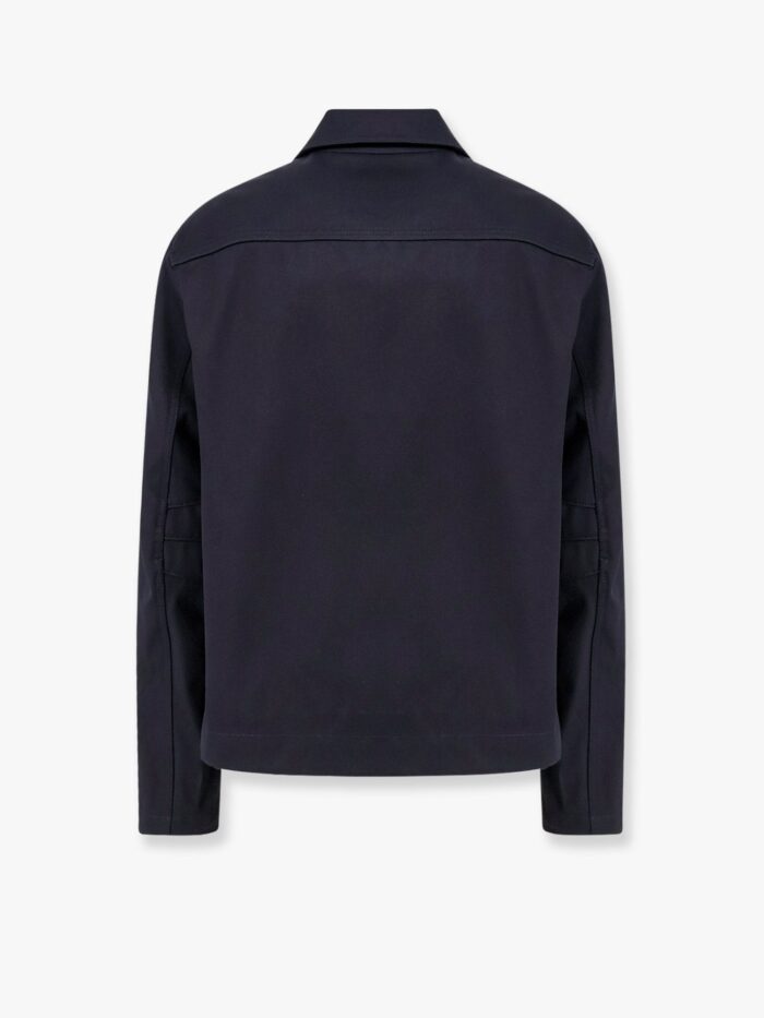 Gucci Cotton Gabardine Jacket With Embossed Logo