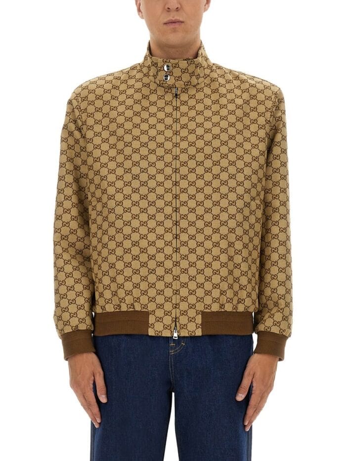 gucci cotton jacket gg Gucci COTTON JACKET GG
