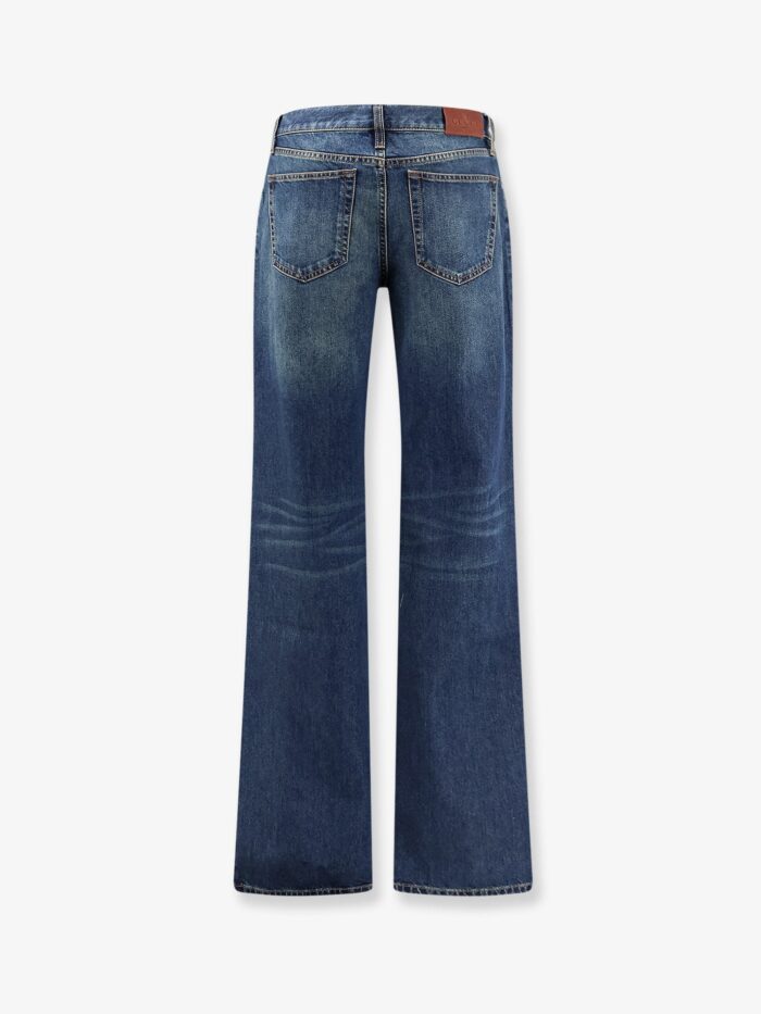 Gucci Cotton Jeans With Horsebit