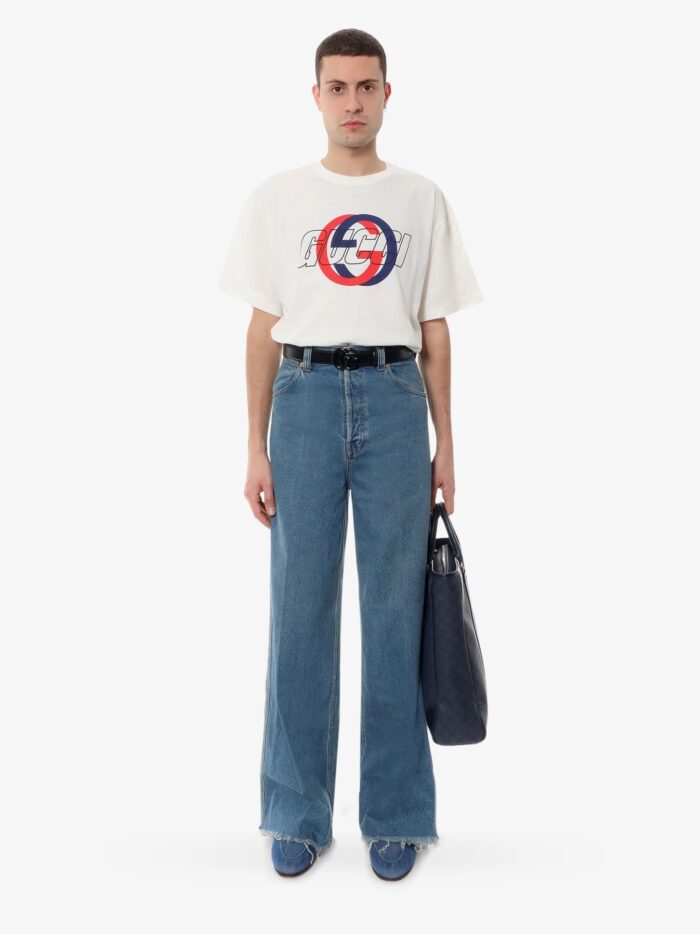 Gucci Cotton Jeans With Maxi Pockets