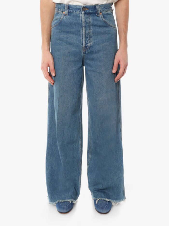 Gucci Cotton Jeans With Maxi Pockets