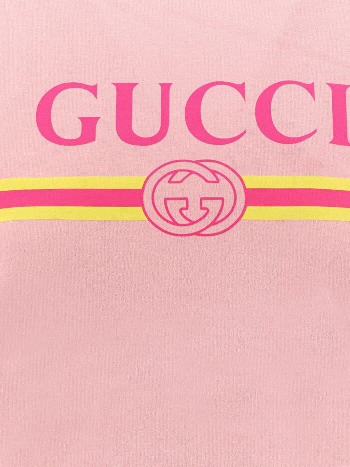 Gucci Cotton Jersey T-shirt With Logo Print