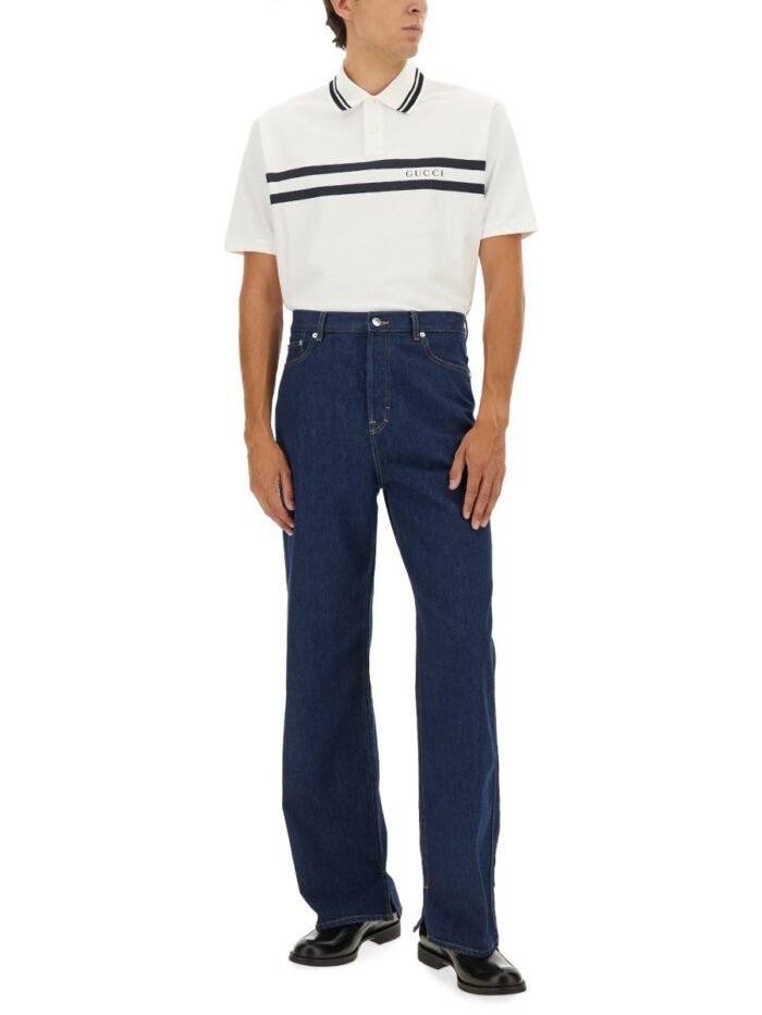 Gucci COTTON PIQUE POLO SHIRT