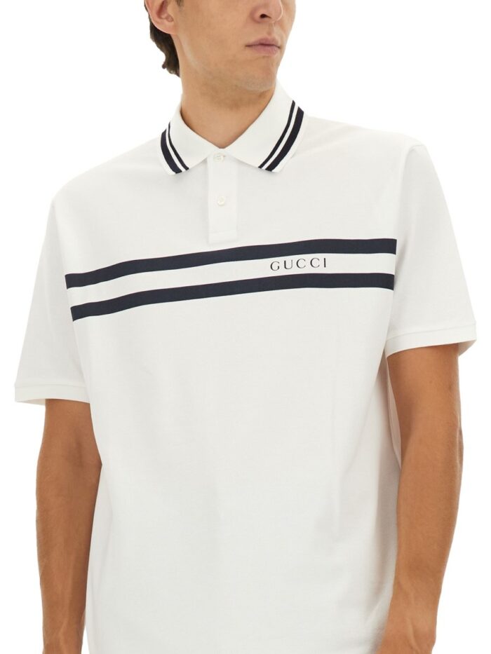 Gucci COTTON PIQUE POLO SHIRT