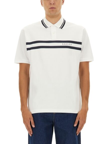 Gucci COTTON PIQUE POLO SHIRT