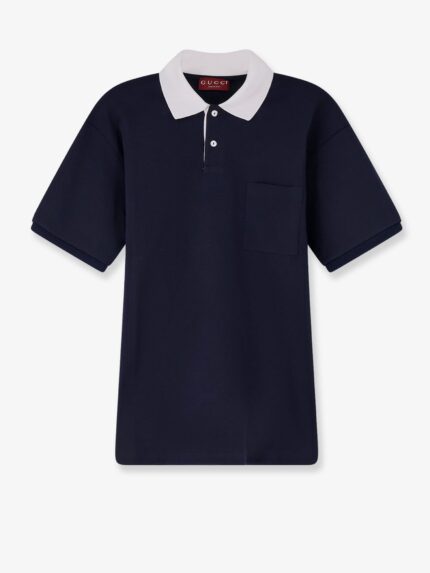 Gucci Cotton Piquet Polo Shirt
