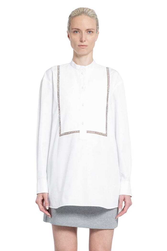 GUCCI Cotton Poplin Kaftan Shirt