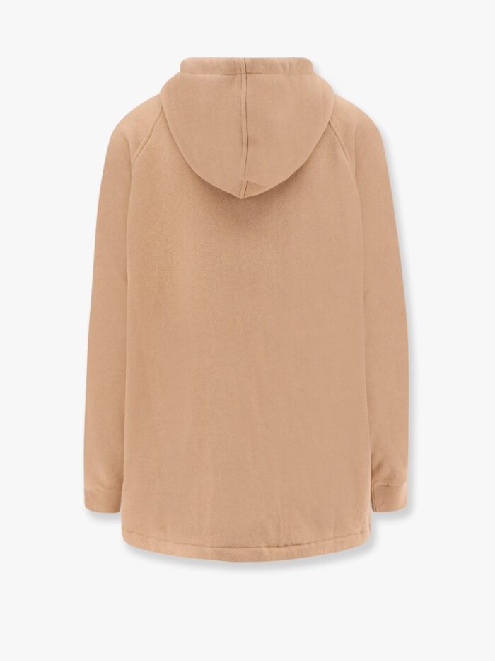 Gucci Cotton Sweashirt With Frontal Logo And Web Band