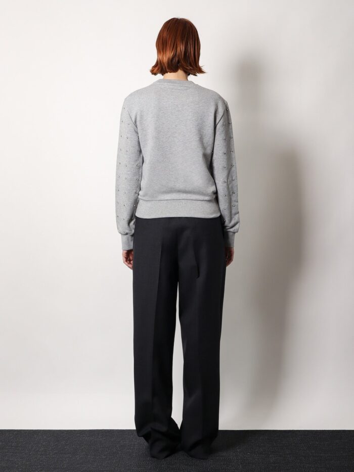 Gucci Cotton Sweatshirt With All-over Rhinestones