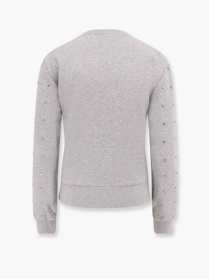 Gucci Cotton Sweatshirt With All-over Rhinestones