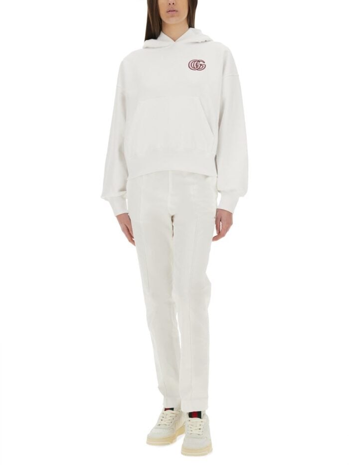 Gucci COTTON SWEATSHIRT WITH EMBROIDERY