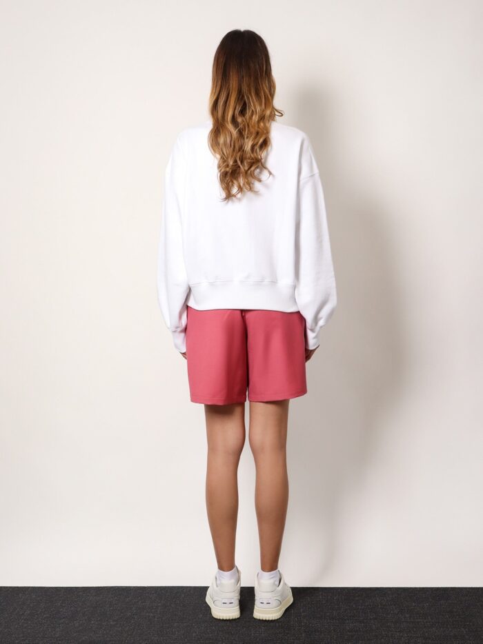 Gucci Cotton Sweatshirt With Frontal Flocked Logo