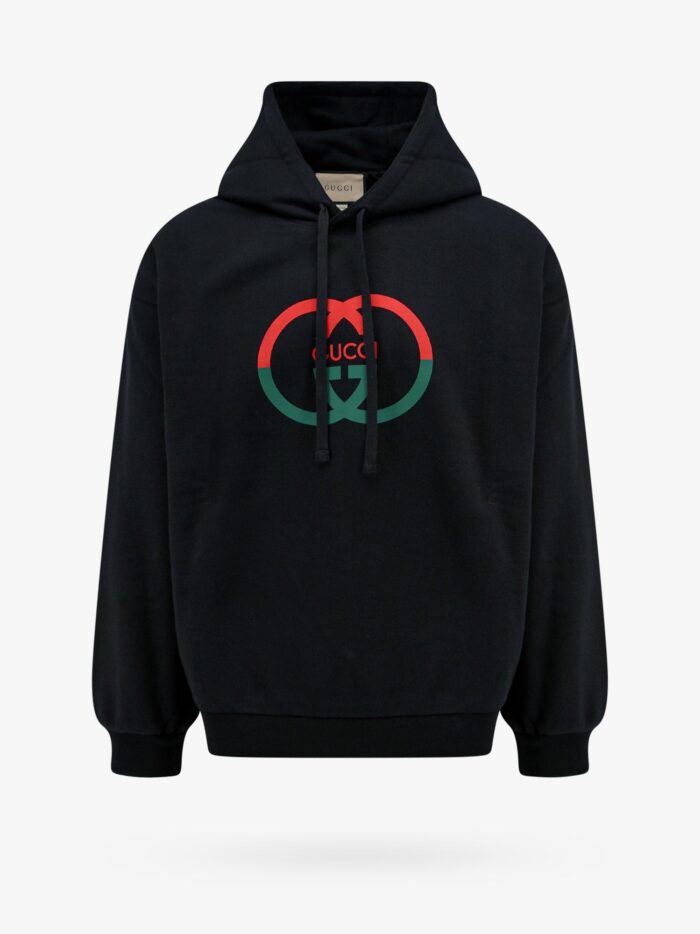 Gucci Cotton Sweatshirt With Frontal Logo