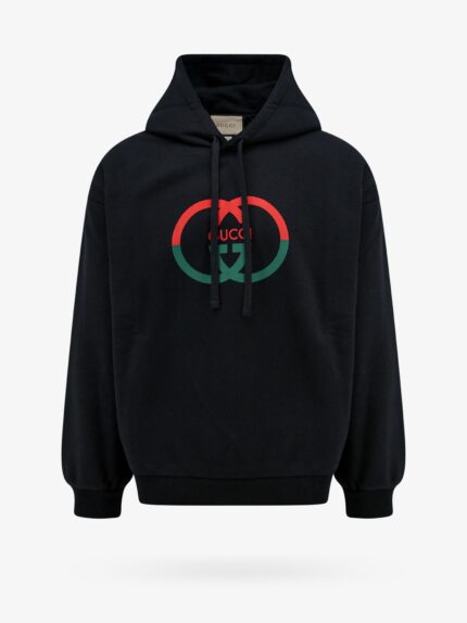 Gucci Cotton Sweatshirt With Frontal Logo