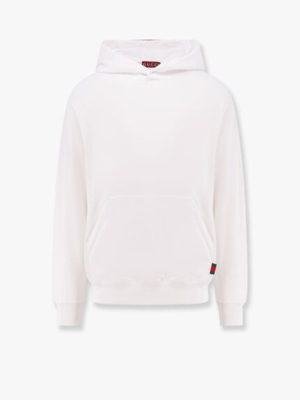 Gucci Cotton Sweatshirt With Logo On The Back